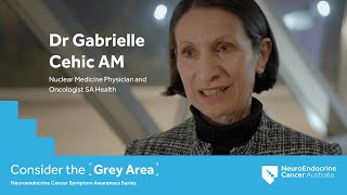 Neuroendocrine Cancer Symptoms Vox Pop with Dr Gabrielle Cehic AM [upl. by Auohp]