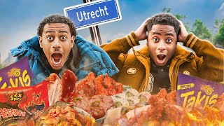 Spicy Food testen met Kleine John🌶️🤢 NIET GESLAAGD [upl. by Vogeley]