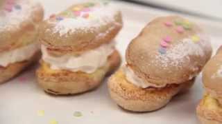 LCB  Biscuits de Montbozon chantilly pêches pochées à la fleur de sureau et sorbet framboise [upl. by Bound868]