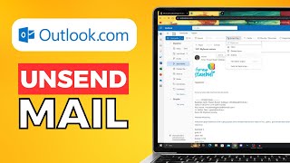 How To Unsend Mail In Outlook 2024 Quick Method [upl. by Arabella]