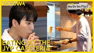 Whats The Food Like At The JYP Cafeteria  How Do You Play EP211  KOCOWA [upl. by Pentha]