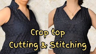 New Designer Crop Top Cutting amp Stitching  Designer Corp Top Cutting and Stitching croptop [upl. by Devaj]