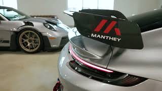 2023 Porsche 992 GT3 Manthey Racing x Armytrix Exhaust Cold Start [upl. by Tiersten91]