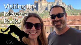 Visiting the Meteora Rocks by Train from Athens  Kalambaka Greece  Budget Travel [upl. by Nnairam]