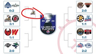 May 5  Calder Cup Playoffs Bracket  AHL 2024 [upl. by Nahtanhoj266]