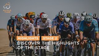 Extended Highlights  Stage 2  The AlUla Tour 2024 [upl. by Enelram]