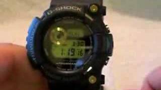 Casio Gshock GW225A1 25th Anniversary Dawn Black Frogman [upl. by Ivanah24]