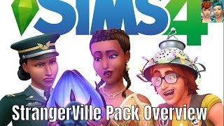 SIMS 4  STRANGERVILLE GAME PACK  OVERVIEW VIDEO [upl. by Sissie]