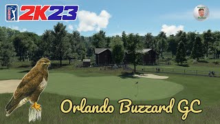 PGA Tour 2K23  Orlando Buzzard  Course Review amp Playthrough [upl. by Milano]