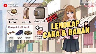 CARA CRAFTING ITEM Dompet Sabuk dll QUEST Cisini Stories [upl. by Pitt]