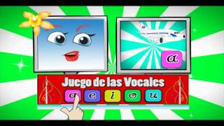 LAS VOCALES  JUEGO INTERACTIVO [upl. by Allegna414]