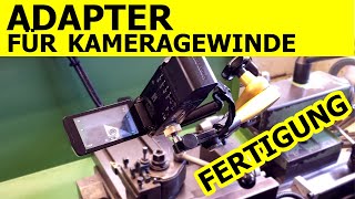 Adapter für Kameragewinde  Gewinde Bohren und Schneiden [upl. by Natale]