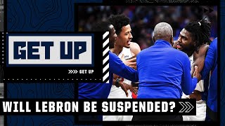 BREAKING NEWS LeBron James suspended 1 game  SportsCenter [upl. by Tedd]