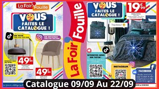 Nouveau Catalogue La Foir Fouille De Cette Semaine 0909 Au 220924 Arrivage Et Bon Plan France [upl. by Alilad]