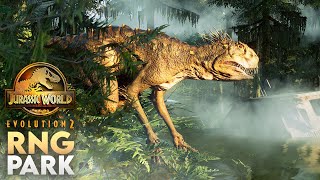 Scorpios Rex Misty Swamp Exhibit Build In Jurassic World Evolution 2 RNG Park [upl. by Elleimac]