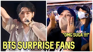 When BTS Surprise Their Fans [upl. by Karlie33]