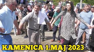 Kamenica 1maj 2023  kolo Bosančica Elma ponovo zaigrala [upl. by Risan824]