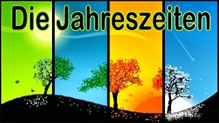 ★ Die Jahreszeiten ★ lernen  Schule  Vorschule  Kindergarten [upl. by Ennair]