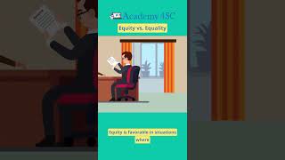 📊🤝 Equity vs Equality Navigating the Path to a Fairer Society 🌟🌈 [upl. by Brand]