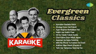 Evergreen Classics  Karaoke with Lyrics  Karvaten Badalte Rahe  Zindagi Kaisi Hai Paheli [upl. by Cathleen]