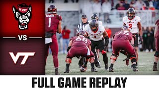 NC State vs Virginia Tech Full Game Replay  2023 ACC Football [upl. by Noirb]