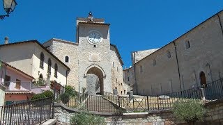 Monteleone di Spoleto Italy Medieval Town In Umbria Region [upl. by Nosned]