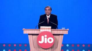 Mukesh Ambani CMD of RIL Announces New Reliance Jio Offers [upl. by Thomasine996]