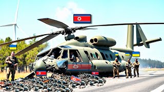 7 CH47D Helicopters Carrying 9000 North Korean Soldiers Destroyed by Ukraine [upl. by Ajile]