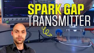 DIY Spark Gap Transmitter Damped Harmonic Oscillator [upl. by Wye]