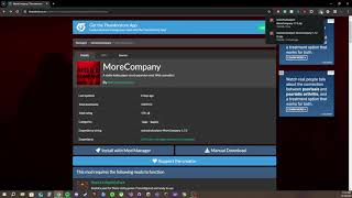 How to download MoreCompany mod for Lethal Company [upl. by Mercorr]