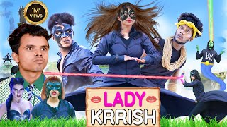 Russian KRRISH  लड़की बानी क्रिश  VFX Rupam [upl. by Airb420]