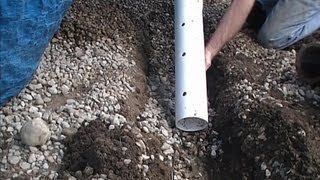 How To Install Perforated Pipe French Drain for Do It Yourself Job [upl. by Shem632]