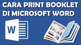 Cara Print Booklet di Microsoft Word [upl. by Kcid217]