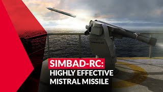 Mistral missile on SIMBADRC [upl. by Nnywg]