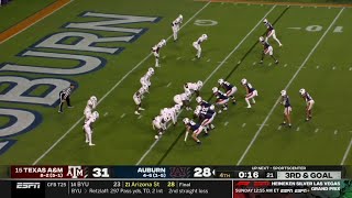 Texas AampM vs Auburn Exciting Ending  2024 College Football [upl. by Beatrix]