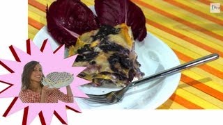 Pasticcio leggero con radicchio  Le Ricette di Alice [upl. by Killie]