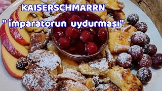 İmparator Lokması Kaiserschmarrn kolay tarifi  Austrian Pancakes with Raisins [upl. by Antonin]