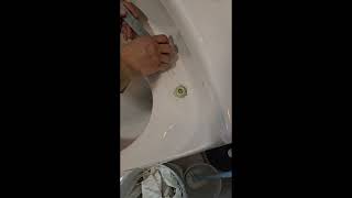 Kohler one piece toilet seat installation [upl. by Harry808]