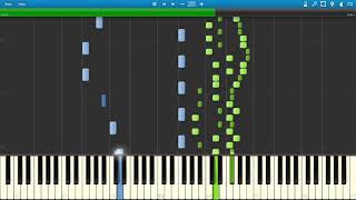 Piano Tiles 2  Feux Follets Synthesia MIDI [upl. by Acceber]