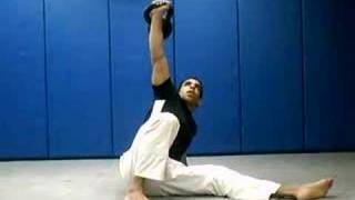 perfectly executed kettlebell full body exercise  turkish get up [upl. by Lucier708]