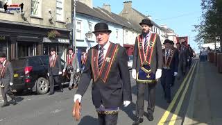 Rathfriland RBDC No 7 Last Saturday Parade 2021 [upl. by Swann]