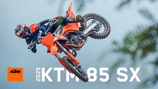 2025 KTM 85 SX – 75 new 100 READY TO RACE  KTM [upl. by Ecirtaed]