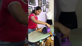 Saree Pre Pleating Tutorial sareeboxfolding saree sareeprepleating silksaree [upl. by Campball350]