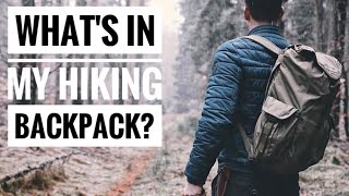 My Day Hiking Backpack 2019 I Whats In My Bag [upl. by Pascoe]