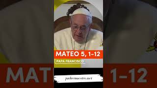 ▶️ Reflexión del PAPA FRANCISCO de MATEO 5 112 papafrancisco evangeliodehoy evangeliodeldía [upl. by Patman643]