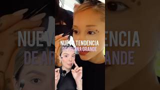 La forma más fácil de aplicar sombras de maquillaje según Ariana 👀🌟 maquillaje makeup hack [upl. by Wagstaff]