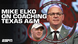 Mike Elko details the special feeling of returning to Texas AampM after coaching at Duke  CFB Live [upl. by Ecirual599]