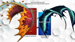 Timberjack Dragons power levels comparison  httyd  Dragons Rise of Berk [upl. by Lukash]