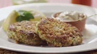 How to Make Zucchini Cakes  Zucchini Recipes  Allrecipescom [upl. by Lanni]