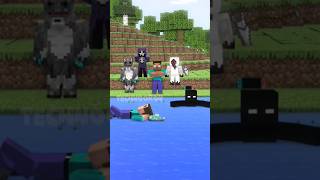 Sigma Herobrine VS Mutant Mobs 💀  Minecraft Animation sigma herobrine minecraft animation [upl. by Arabel]